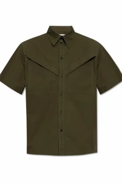 Bottega Veneta GREEN Short-sleeve shirt
