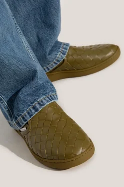 Bottega Veneta GREEN Slip-on shoes ‘Sawyer’