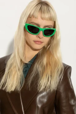 Bottega Veneta GREEN Sunglasses