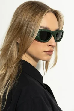 Bottega Veneta GREEN Sunglasses