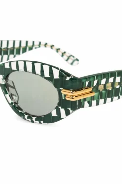 Bottega Veneta GREEN Sunglasses