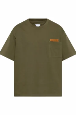 Bottega Veneta GREEN T-shirt with pocket