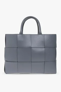 Bottega Veneta GREY ‘Arco Medium’ shopper bag