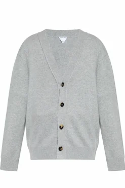 Bottega Veneta GREY Button-up cardigan