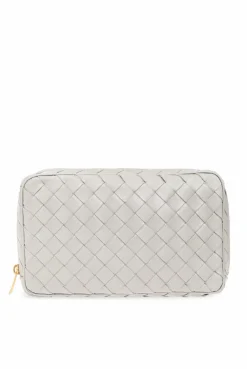 Bottega Veneta GREY ‘Intrecciato Medium’ clutch