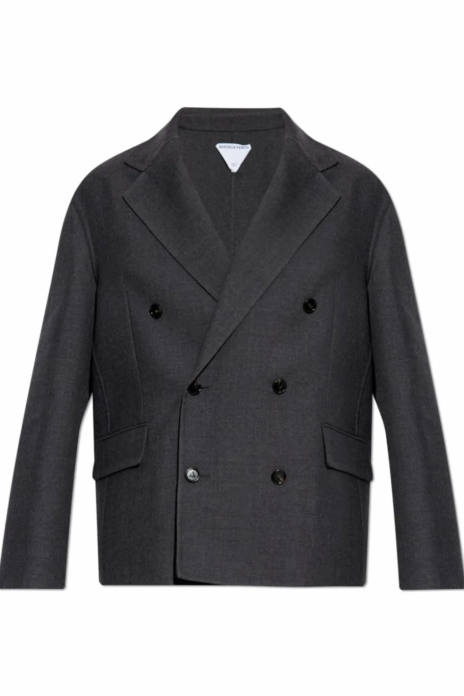 Bottega Veneta GREY Wool double-breasted blazer