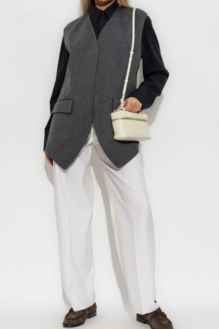 Bottega Veneta GREY Wool vest