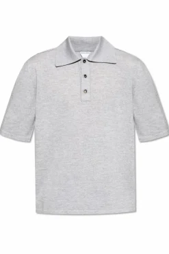 Bottega Veneta GREY Wool polo