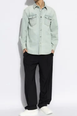 Bottega Veneta light blue Denim shirt