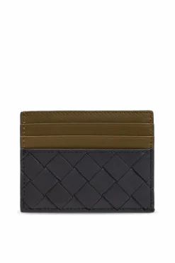 Bottega Veneta NAVY BLUE Leather card holder