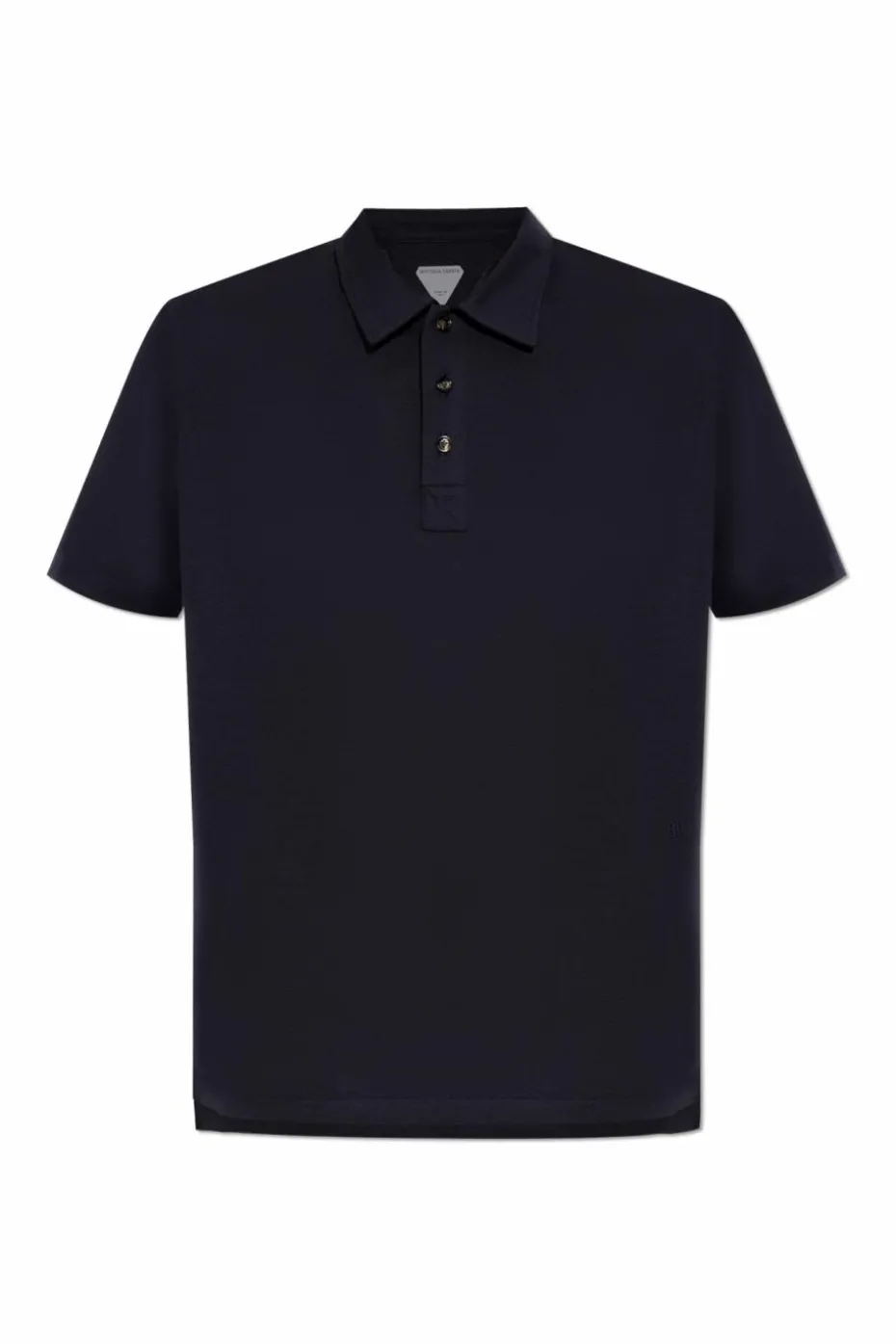 Bottega Veneta NAVY BLUE Cotton polo with logo