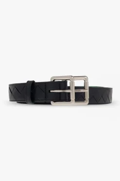 Bottega Veneta NAVY BLUE Leather belt
