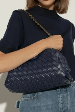 Bottega Veneta NAVY BLUE Shoulder bag Lauren 1980