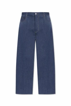 Bottega Veneta NAVY BLUE Straight-leg jeans