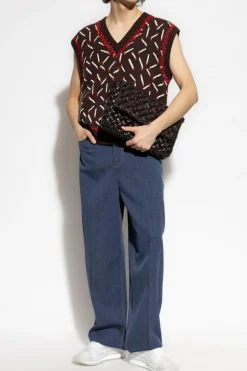 Bottega Veneta NAVY BLUE Straight-leg jeans