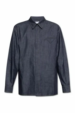 Bottega Veneta NAVY BLUE Denim shirt