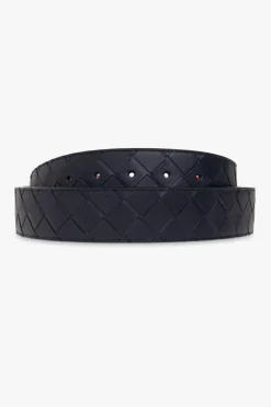 Bottega Veneta NAVY BLUE Reversible belt