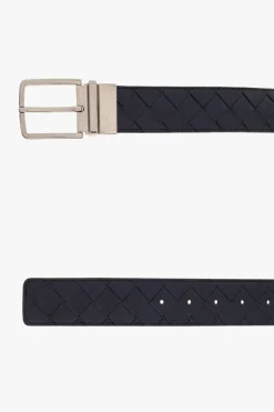 Bottega Veneta NAVY BLUE Reversible belt
