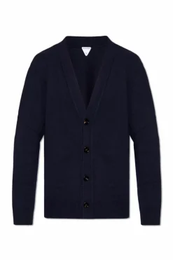 Bottega Veneta NAVY BLUE Cashmere cardigan