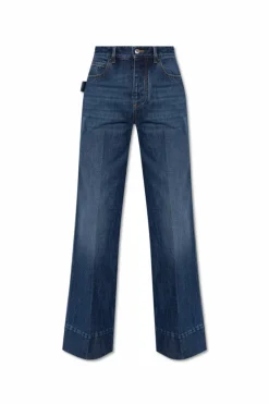 Bottega Veneta NAVY BLUE Straight leg jeans