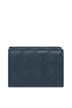 Bottega Veneta NAVY BLUE Leather wallet