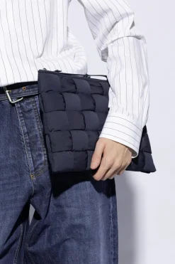 Bottega Veneta NAVY BLUE ‘Cassette Large’ handbag