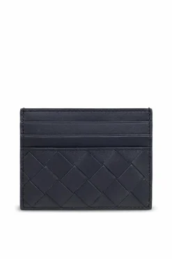 Bottega Veneta NAVY BLUE Leather card case