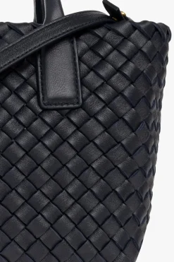 Bottega Veneta NAVY BLUE ‘Cabat Mini’ shopper bag