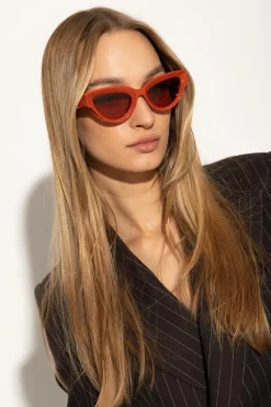 Bottega Veneta ORANGE Sunglasses