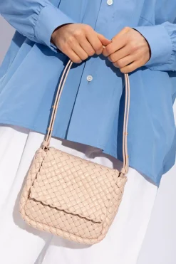 Bottega Veneta PINK ‘Cobble Mini’ shoulder bag