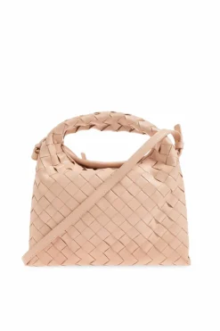 Bottega Veneta PINK ‘Hop Mini’ shoulder bag