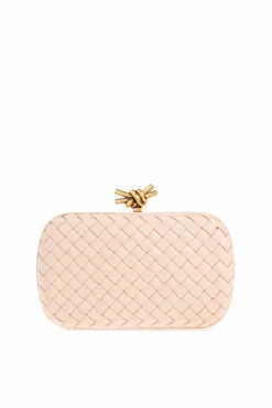 Bottega Veneta PINK ‘Knot Small’ clutch