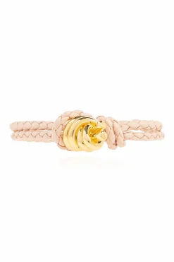 Bottega Veneta PINK Leather bracelet