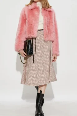Bottega Veneta PINK Short fur