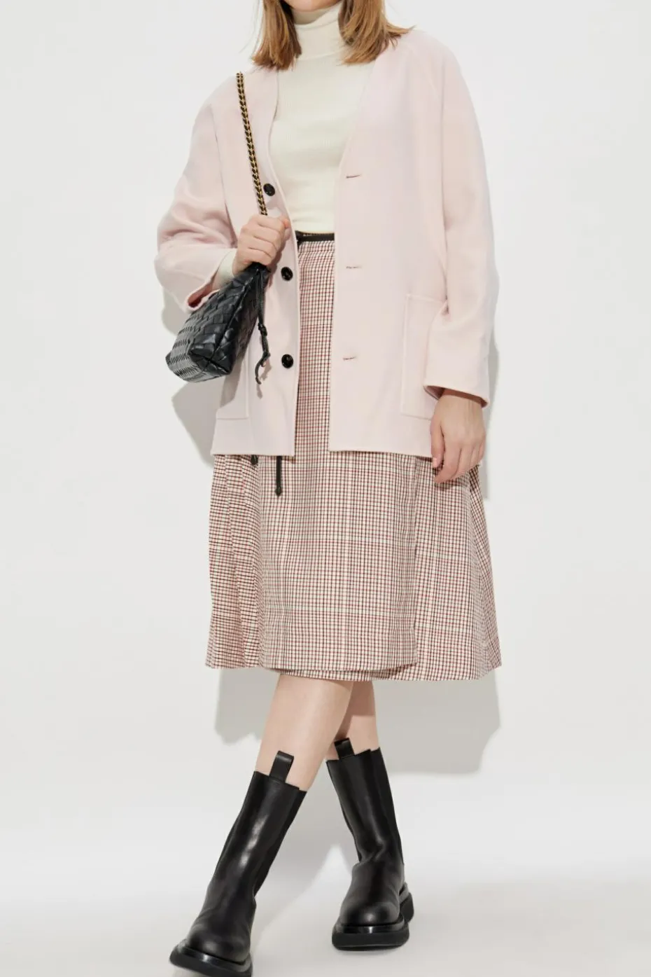 Bottega Veneta PINK Short coat