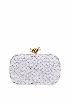 Bottega Veneta PURPLE āKnott Smallā clutch