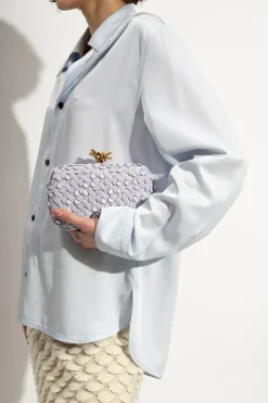 Bottega Veneta PURPLE ‘Knott Small’ clutch
