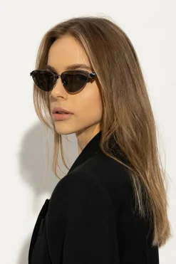 Bottega Veneta SILVER Cat-eye sunglasses