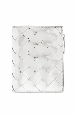 Bottega Veneta SILVER Leather wallet