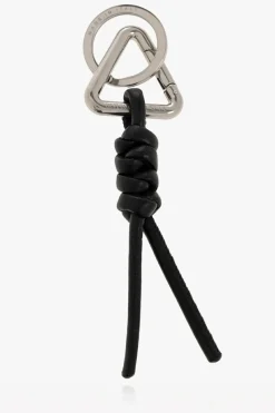 Bottega Veneta SILVER Leather keyring