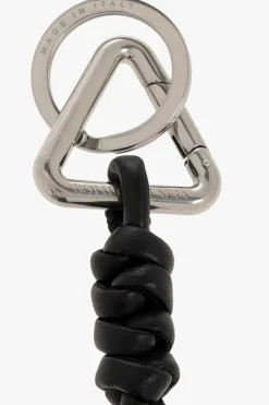Bottega Veneta SILVER Leather keyring
