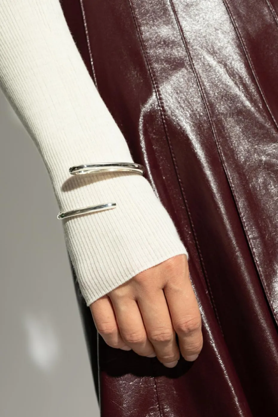 Bottega Veneta SILVER Silver Bracelet