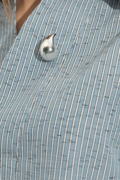Bottega Veneta SILVER Silver brooch