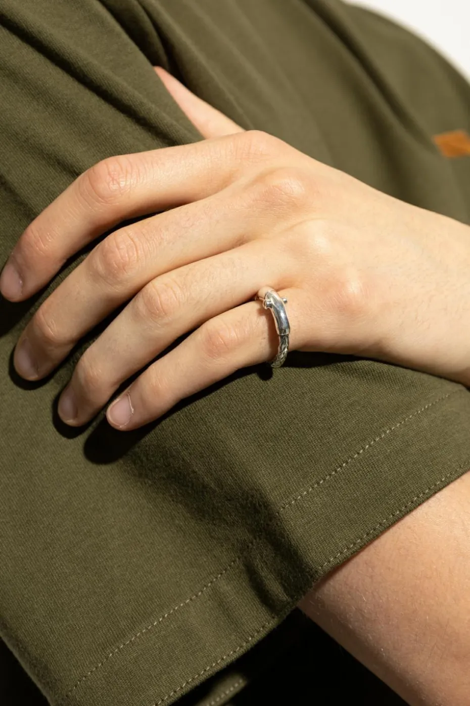 Bottega Veneta SILVER Silver ring