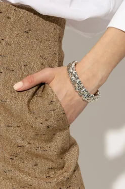 Bottega Veneta SILVER Silver bracelet