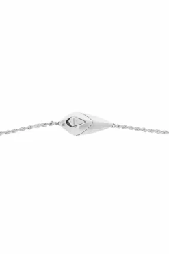 Bottega Veneta SILVER Silver necklace with pearl