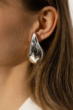 Bottega Veneta SILVER Silver earrings