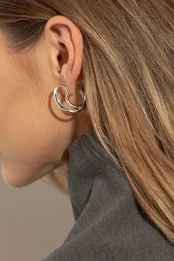 Bottega Veneta SILVER Silver earrings