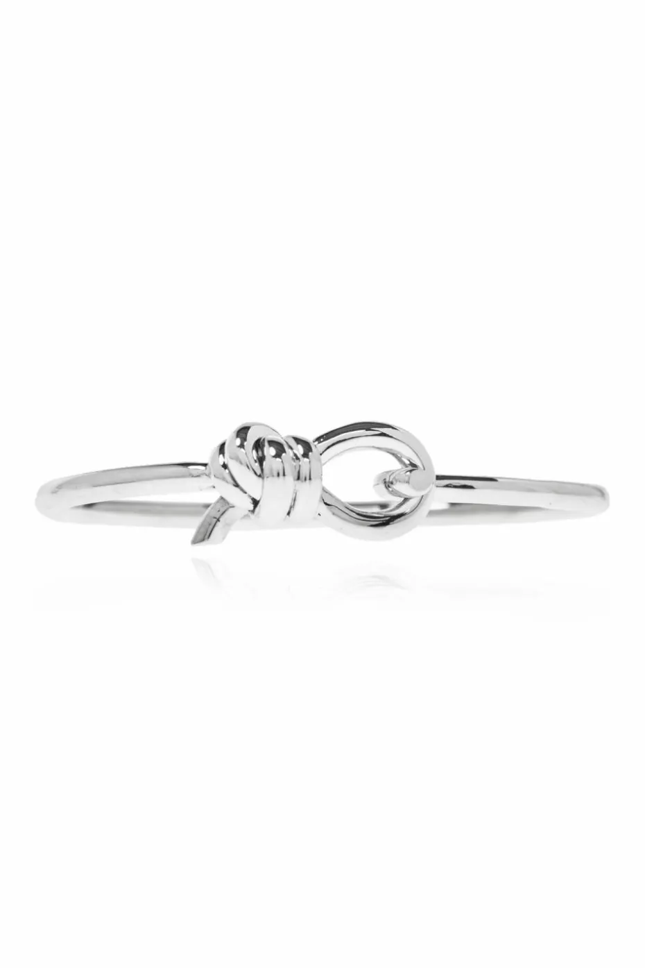 Bottega Veneta SILVER Silver bracelet with signature knot