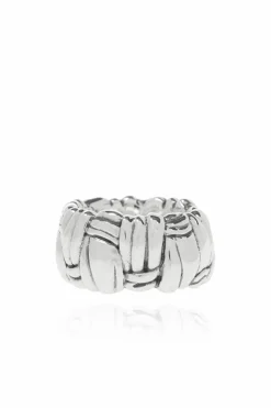 Bottega Veneta SILVER Silver ring